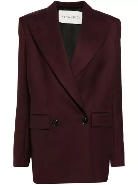 Blazer Nina Ricci rød