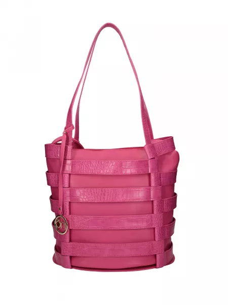 Skuldertaske Nobo pink