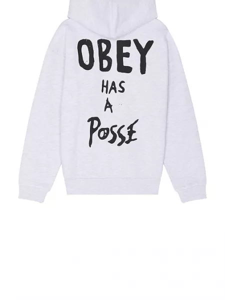 Sweatshirt Obey gri Shopsy