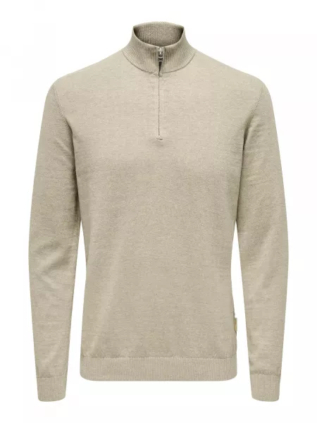 Pullover Only & Sons beige