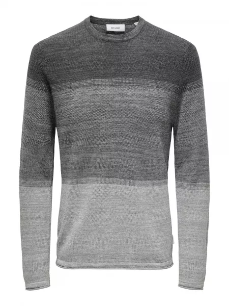 Pullover Only & Sons grå