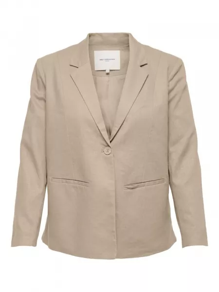 Blazer Only Carmakoma beige