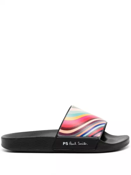 Sandaler med print Paul Smith sort