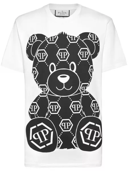 T-shirt Philipp Plein hvid