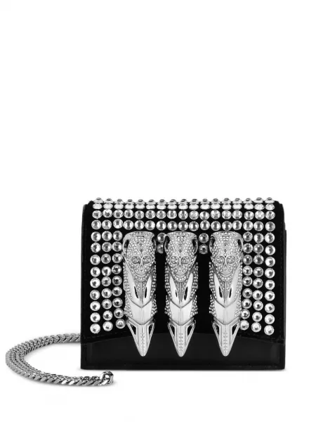 Skuldertaske Philipp Plein sort