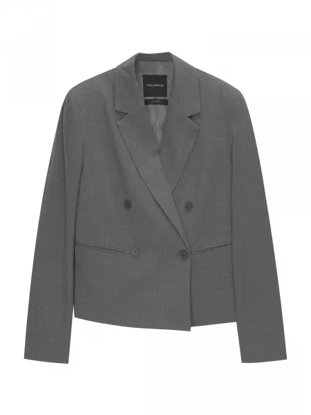 Blazer Pull&bear grå