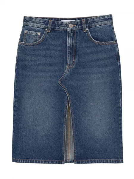 Denimnederdel Pull&bear blå