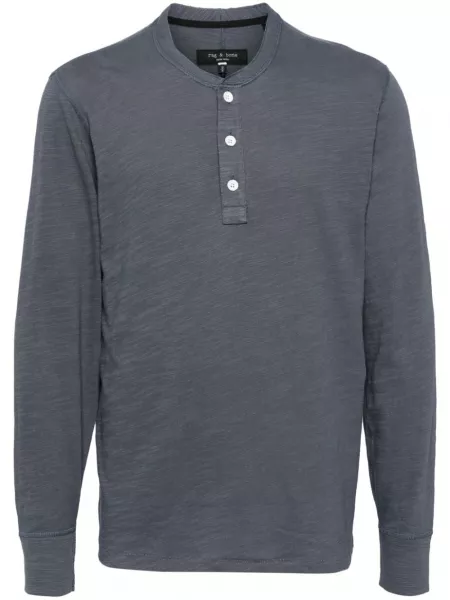 Klassisk poloshirt Rag & Bone blå