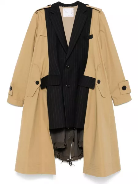 Trenchcoat Sacai brun