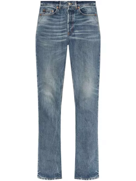 Straight jeans Saint Laurent blå