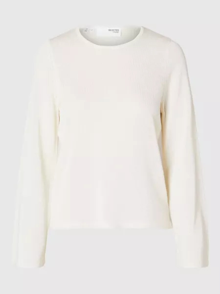 Pullover Selected Femme beige