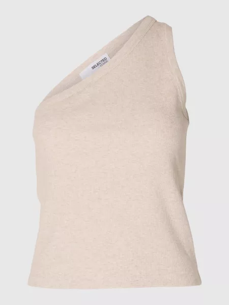 Top Selected Femme beige