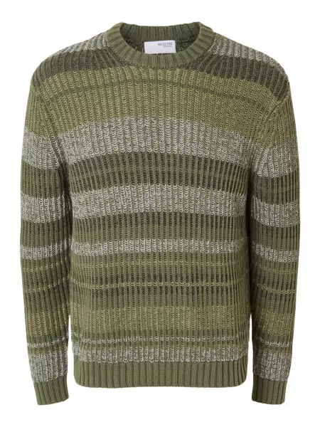 Pullover Selected Homme grøn