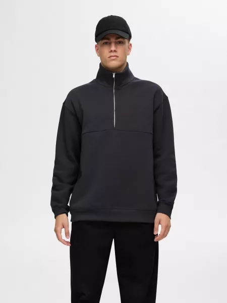 Sweatshirt Selected Homme grå