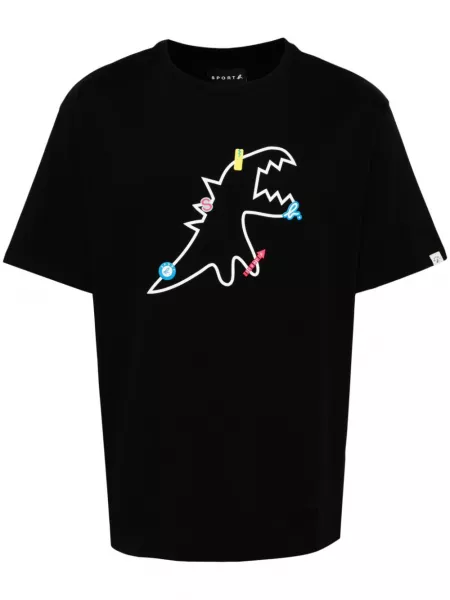 Sporty t-shirt Sport B. By Agnès B. sort