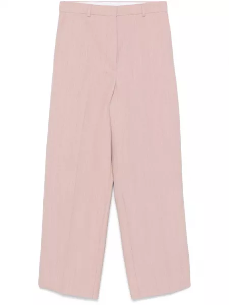 Suoralahkeiset housut Stella Mccartney pinkki