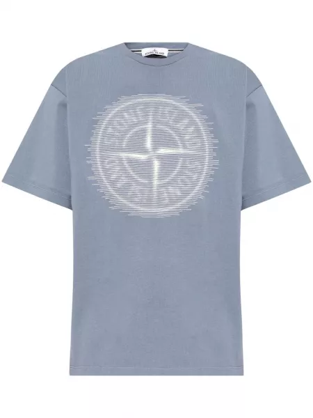 T-paita Stone Island sininen