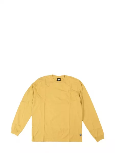 Crewneck collegepaita Stüssy keltainen