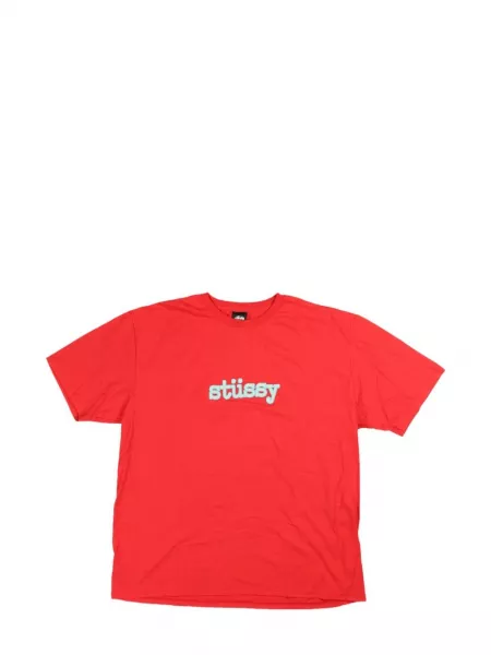 T-shirt Stüssy rød