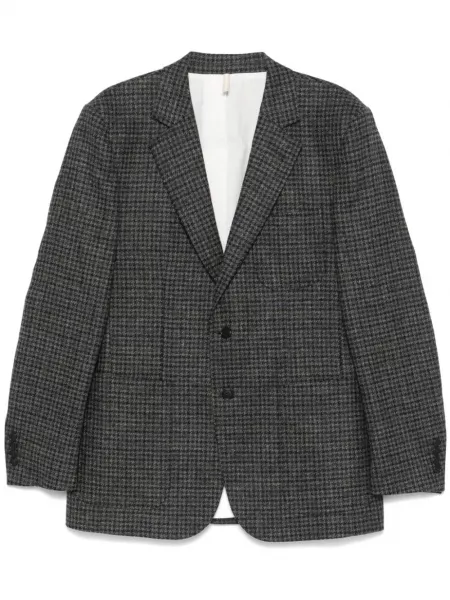 Tweed blazer Sunflower grå