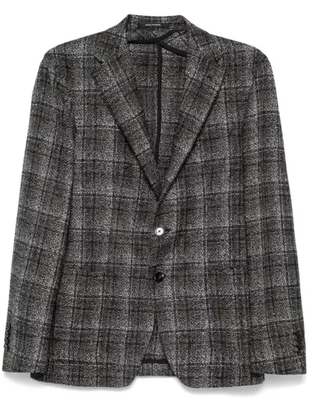 Tweed blazer Tagliatore sort