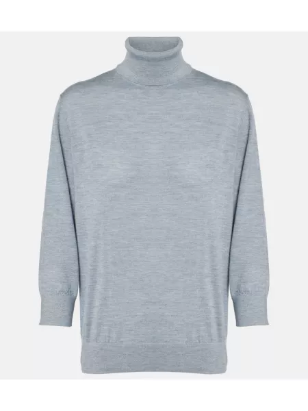 Cashmere turtleneck The Row grå