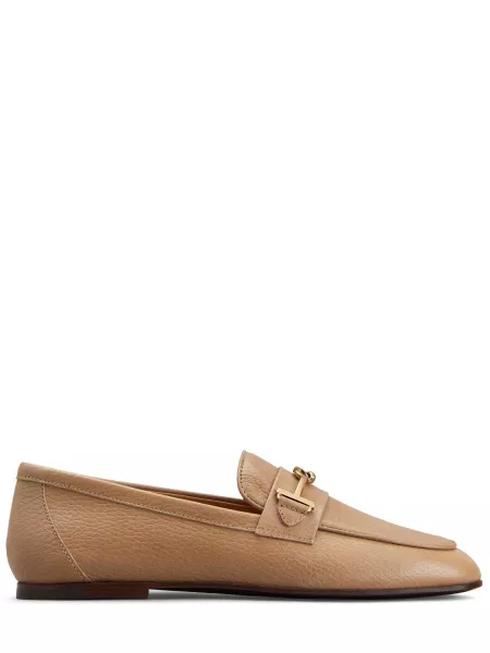 Loafers i läder Tod's