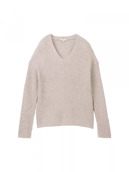 Pullover Tom Tailor beige