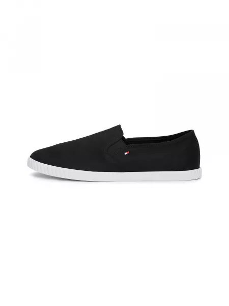 Slip-on sneakers Tommy Hilfiger sort