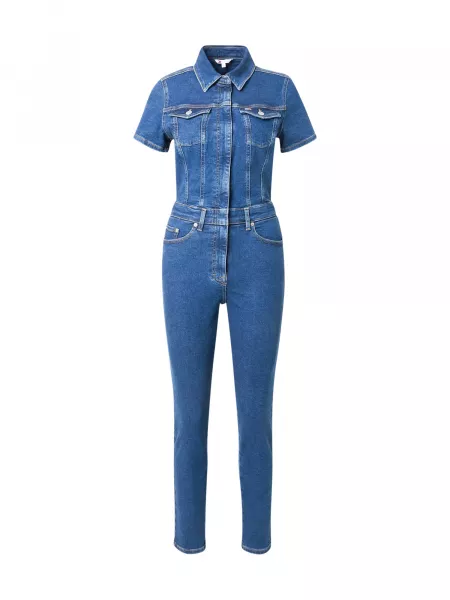 Denim jumpsuit Tommy Jeans blå