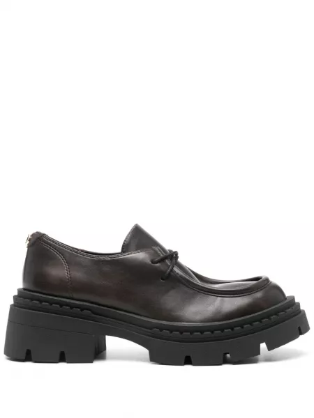 Nahka brogues Twinset ruskea