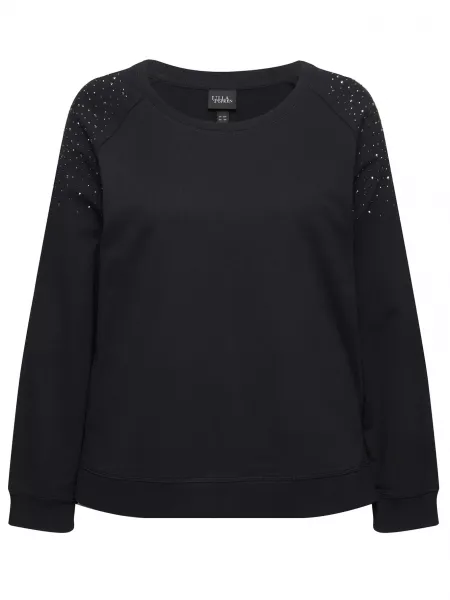 Sweatshirt Ulla Popken sort