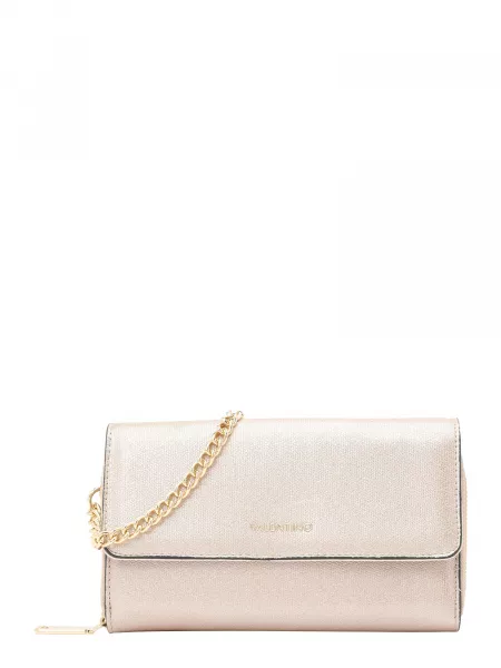 Clutch i rosa guld Valentino guld