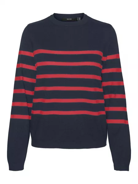 Pullover Vero Moda rød