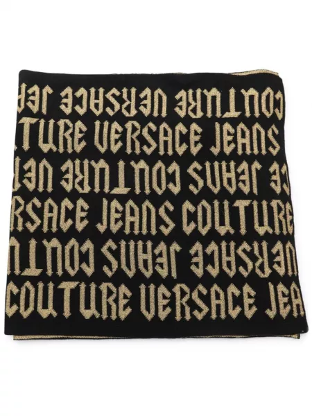 Tørklæde Versace Jeans Couture sort