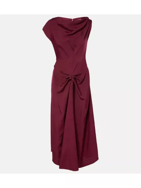 Dress Victoria Beckham burgund