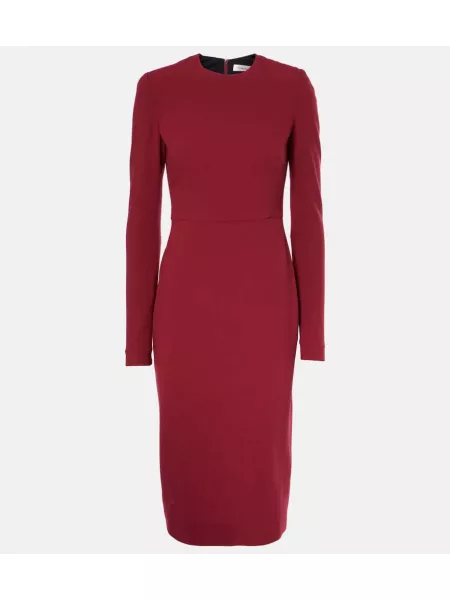 Ull dress Victoria Beckham rød