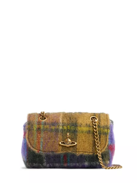 Mohair rutet mini bag Vivienne Westwood