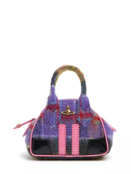 Ternet mini taske i mohair Vivienne Westwood