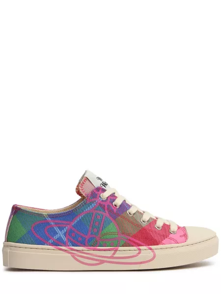 Canvas sneakers Vivienne Westwood rosa