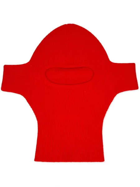 Balaclava Walter Van Beirendonck rød