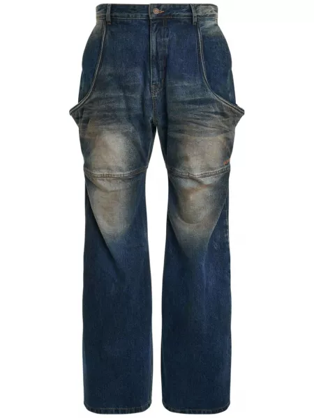 Relaxed fit jeans We11done blå