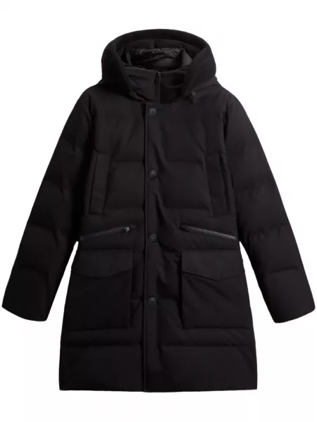 Parkatakki Woolrich musta