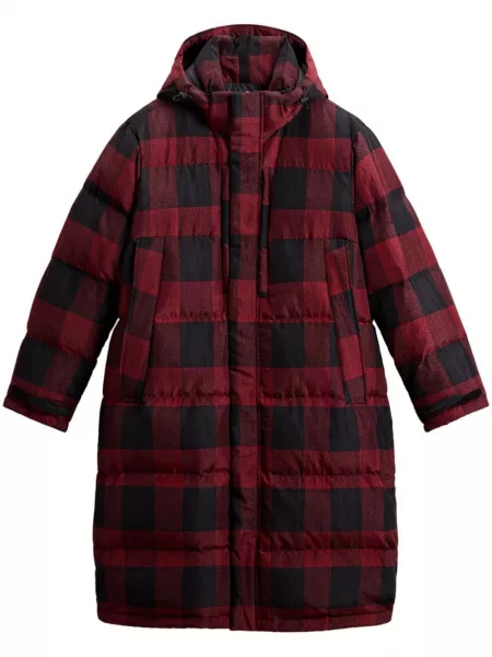 Parkatakki Woolrich punainen