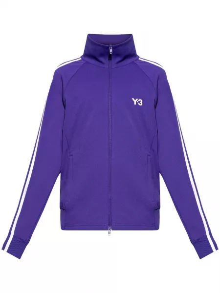 Raidallinen takki Y-3 violetti