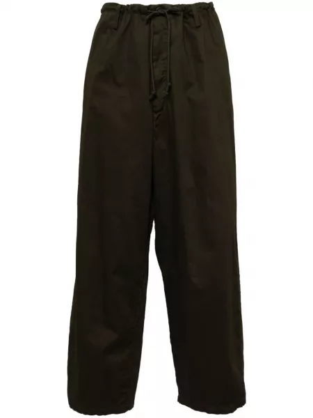 Relaxed fit housut Yohji Yamamoto vihreä