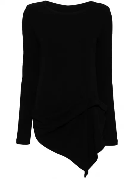 Asymmetrisk t-shirt Y's sort