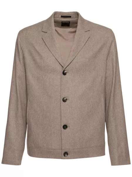 Blazer i ull i kashmir Zegna