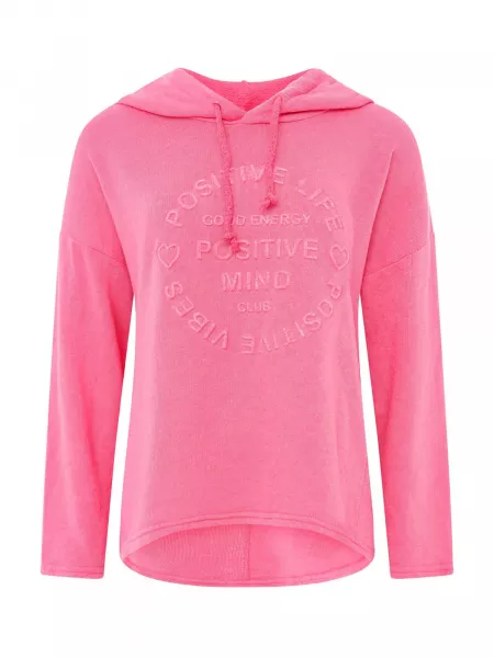 Sweatshirt Zwillingsherz pink